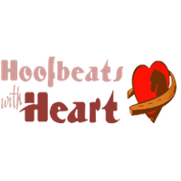 Hoofbeats with Heart logo
